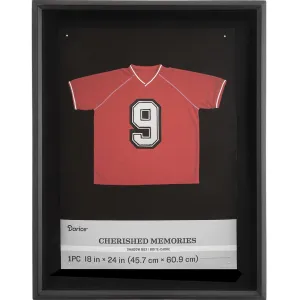 18 x 24 Shadowbox Frame: Black, 18.9 x 25 inches