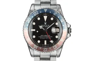 1968 Rolex GMT-Master 1675 "Pepsi" with Box and Double Punch Papers