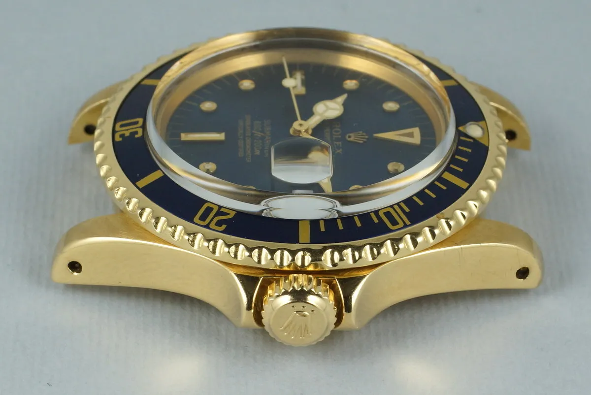 1978 YG Rolex Submariner 1680 Blue Dial