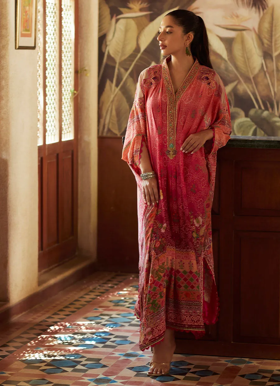 Ananya Coral Kaftan