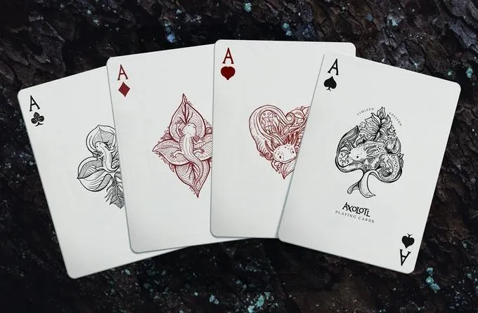 Axolotl Playing Cards by Enigma Cards