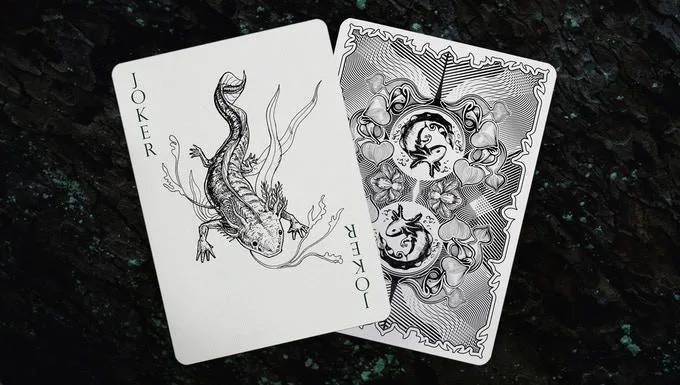 Axolotl Playing Cards by Enigma Cards