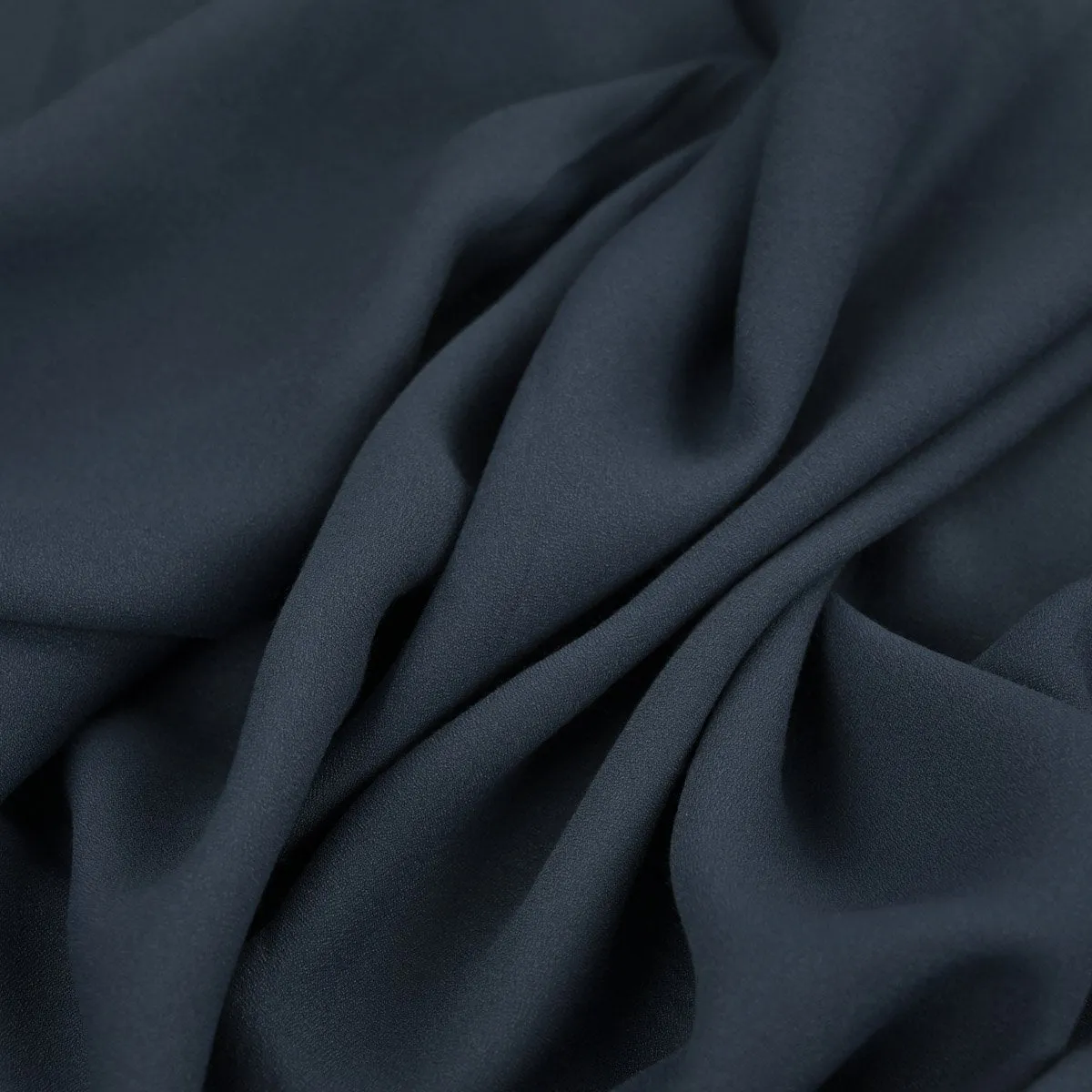 Blue Crepe Fabric 96275