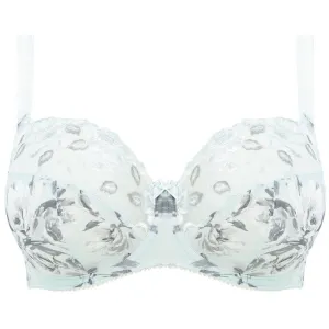 Caroline Side Support Bra Mint Floral Print - Fantasie