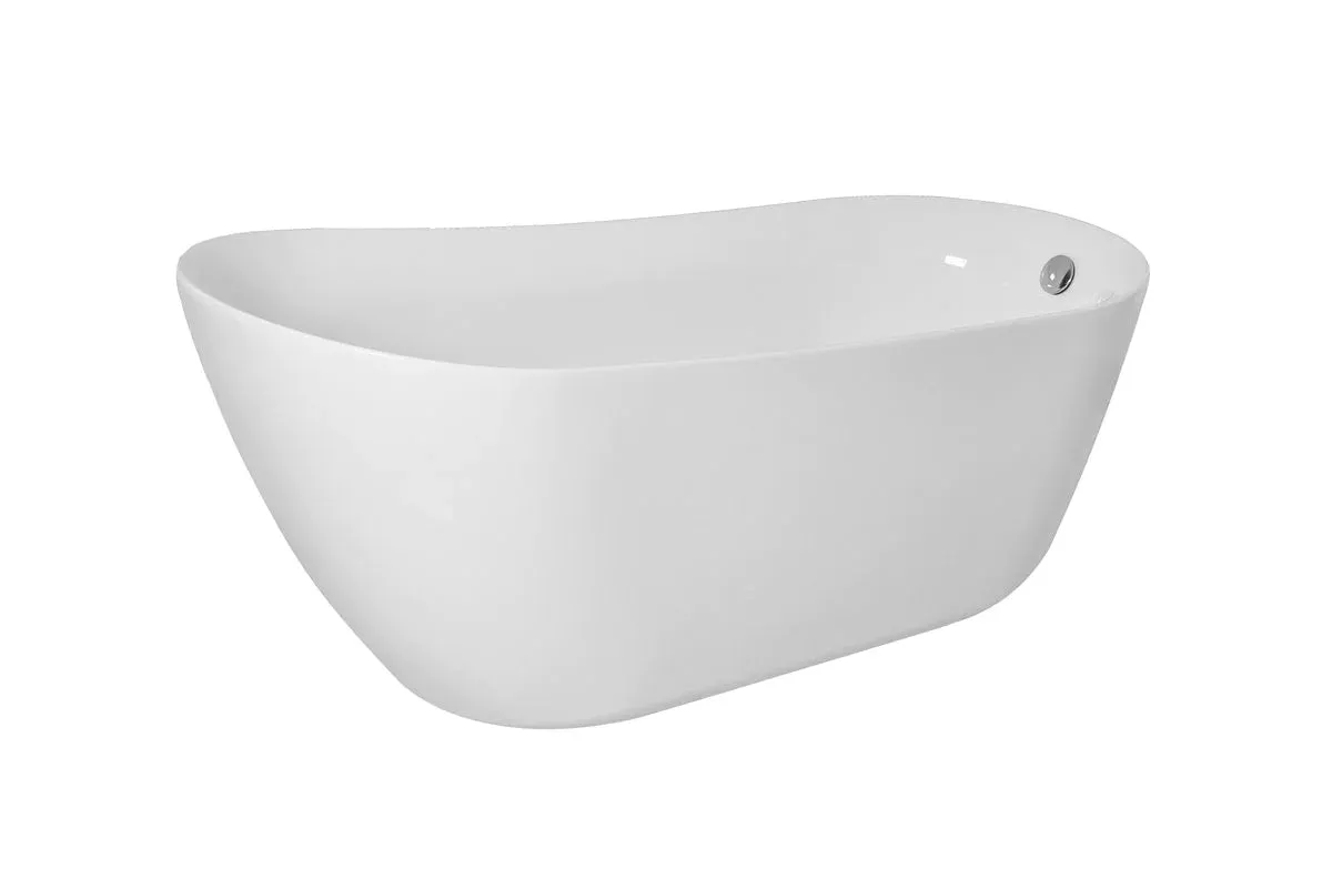 Chantal 67" Soaking Single Slipper Bathtub