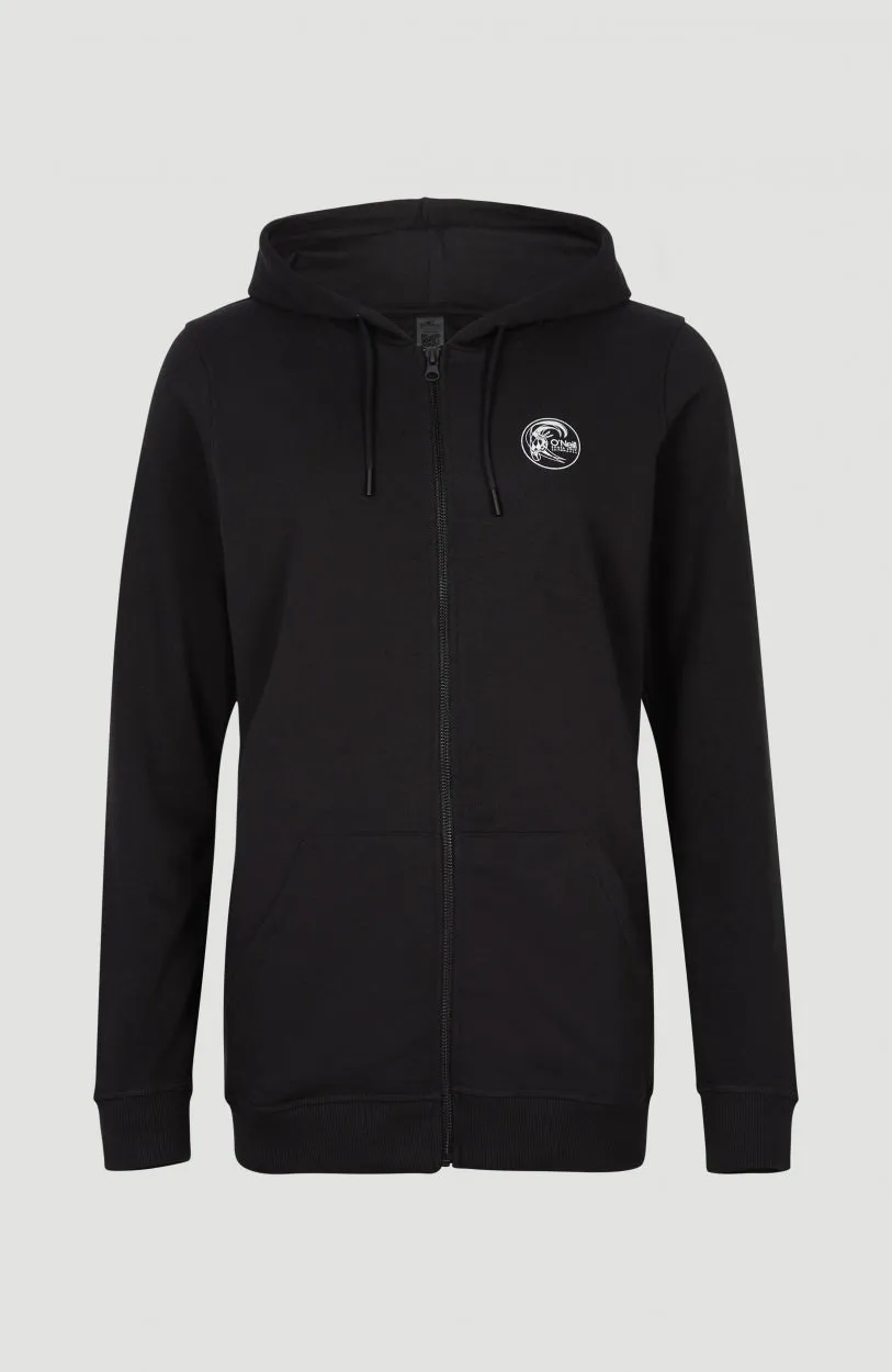 Circle Surfer Hoodie Jacket | Black Out