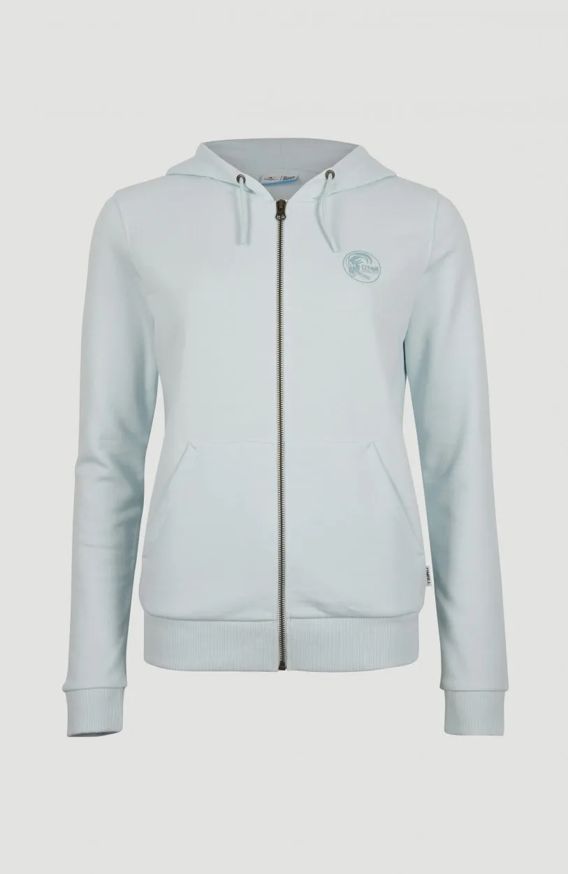 Circle Surfer Hoodie Jacket | Whispering Blue