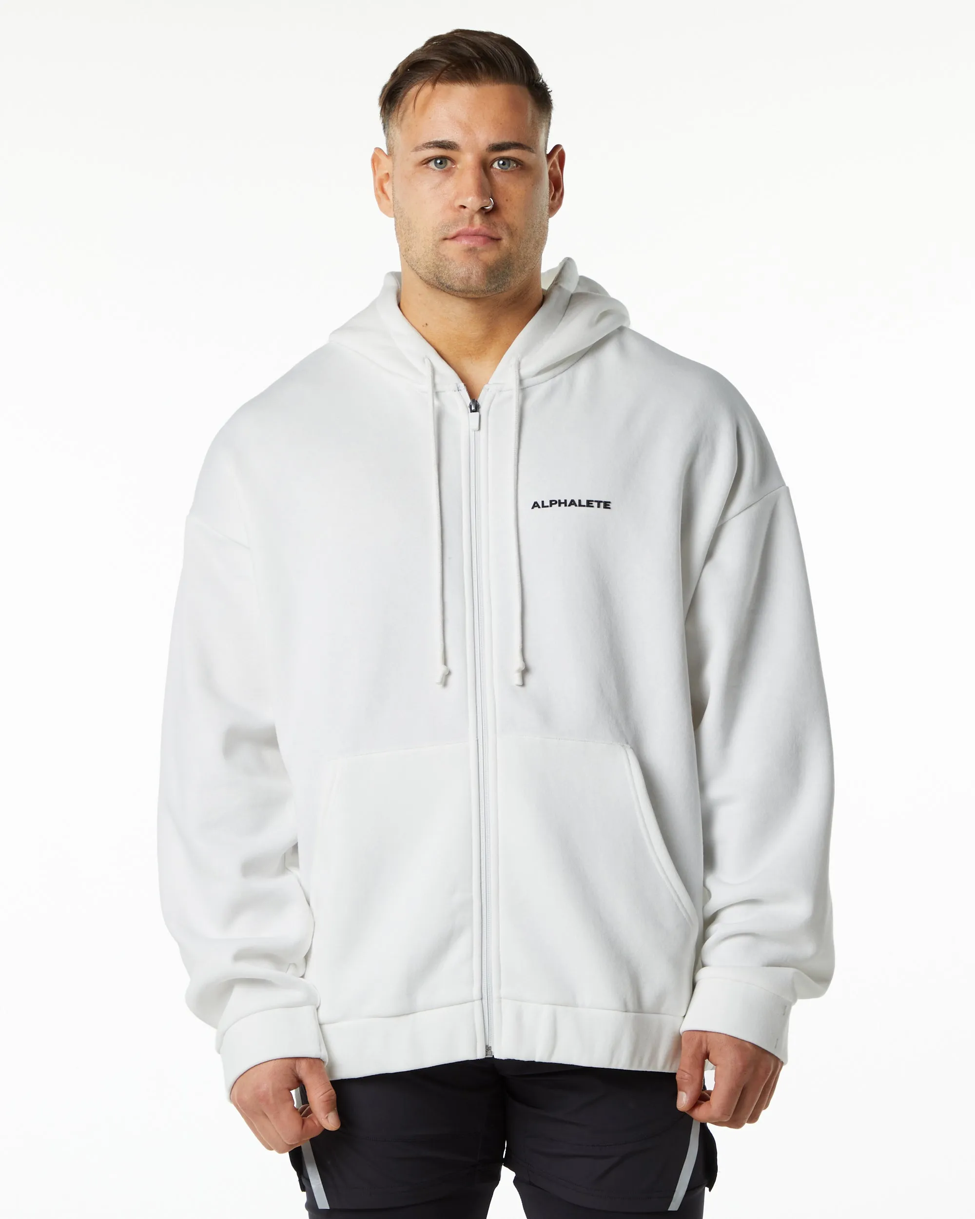 Classic Zip Jacket - White