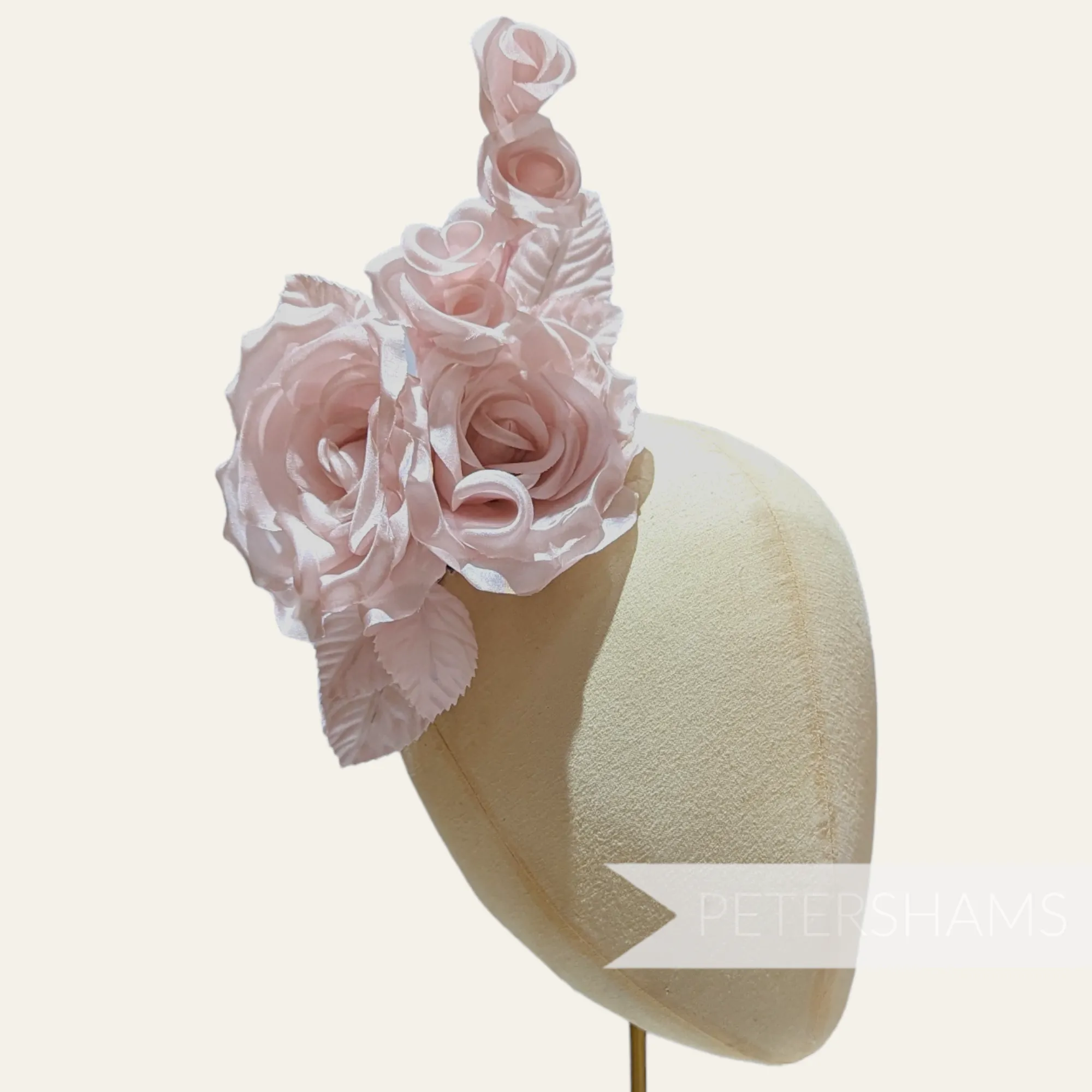 'Colette' Double Silk Millinery Flower Mount