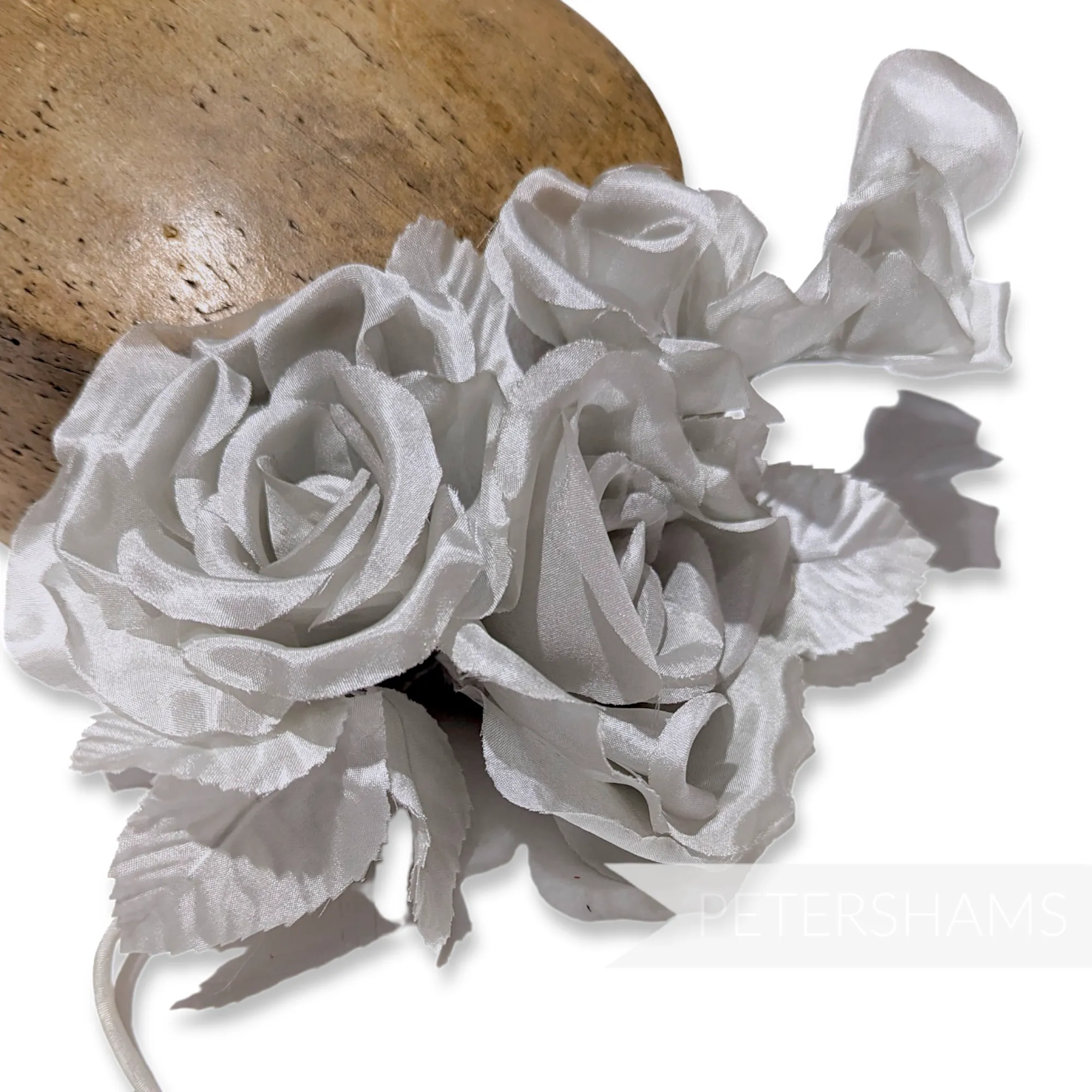 'Colette' Double Silk Millinery Flower Mount