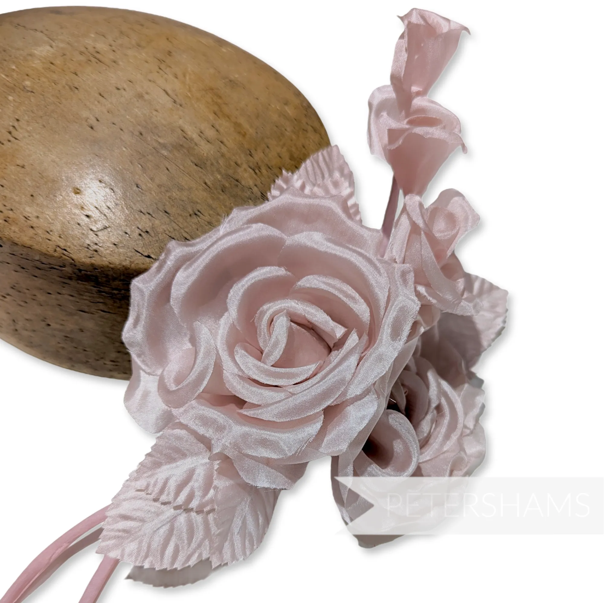 'Colette' Double Silk Millinery Flower Mount