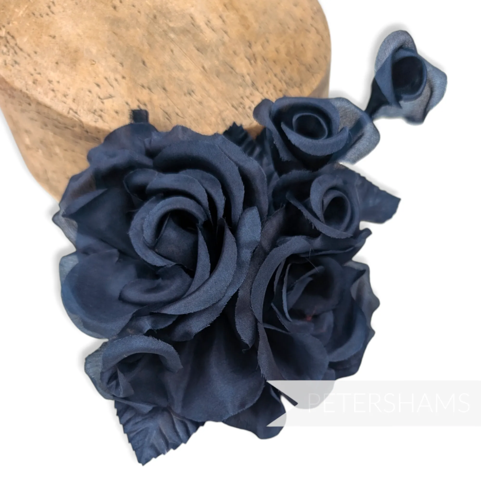 'Colette' Double Silk Millinery Flower Mount