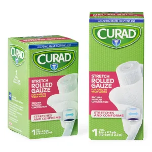 CURAD 100% Cotton Bandage Rolls