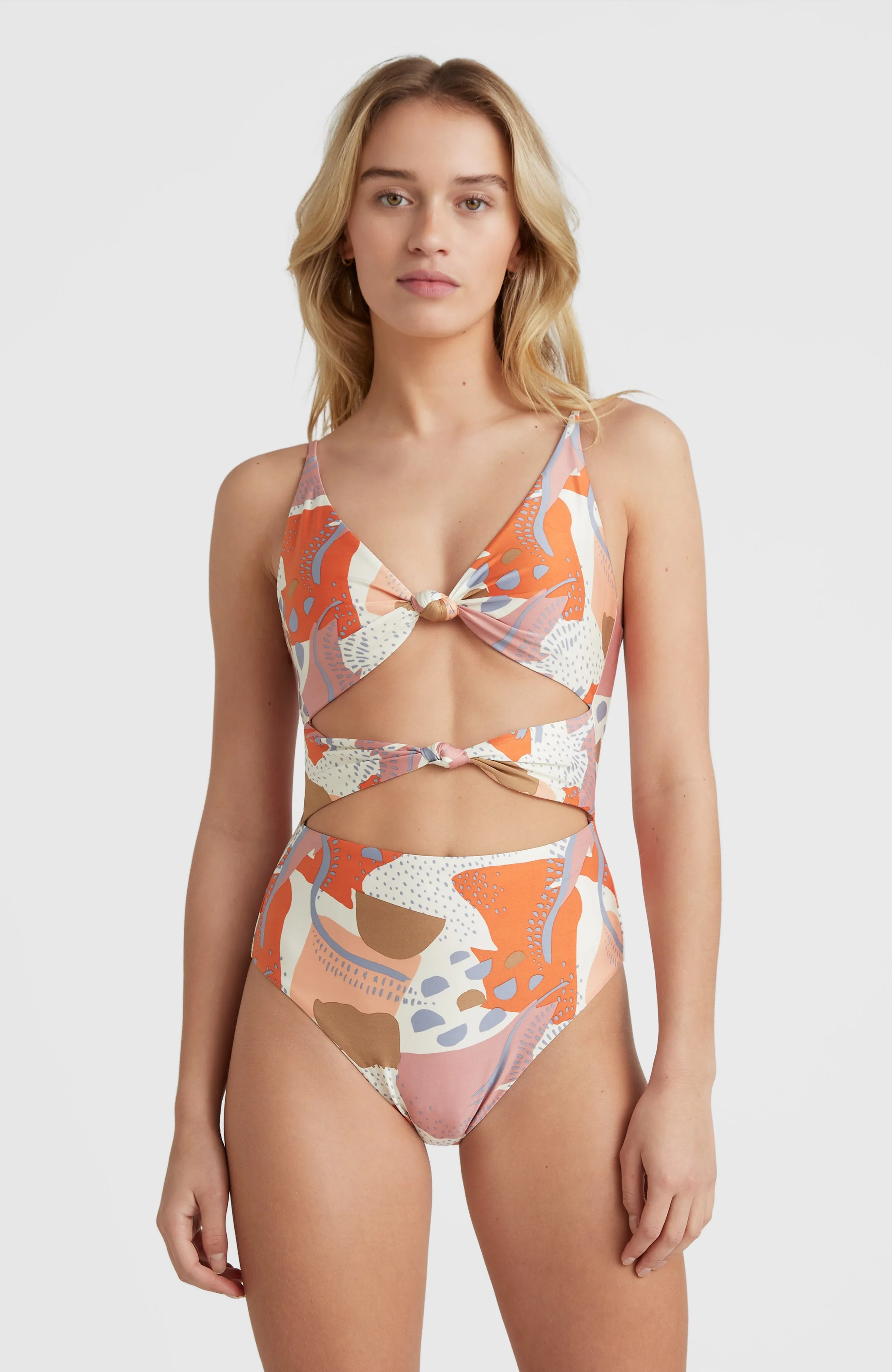 Desert Swimsuit | Patchwork Print