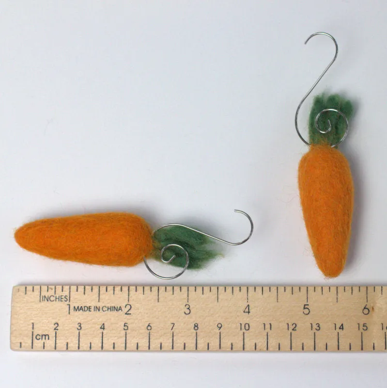 Easter Carrot Ornaments