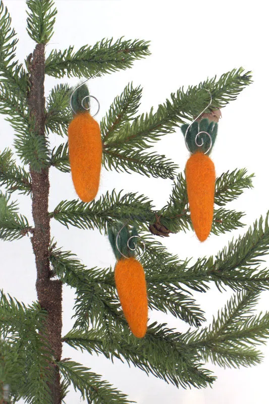 Easter Carrot Ornaments