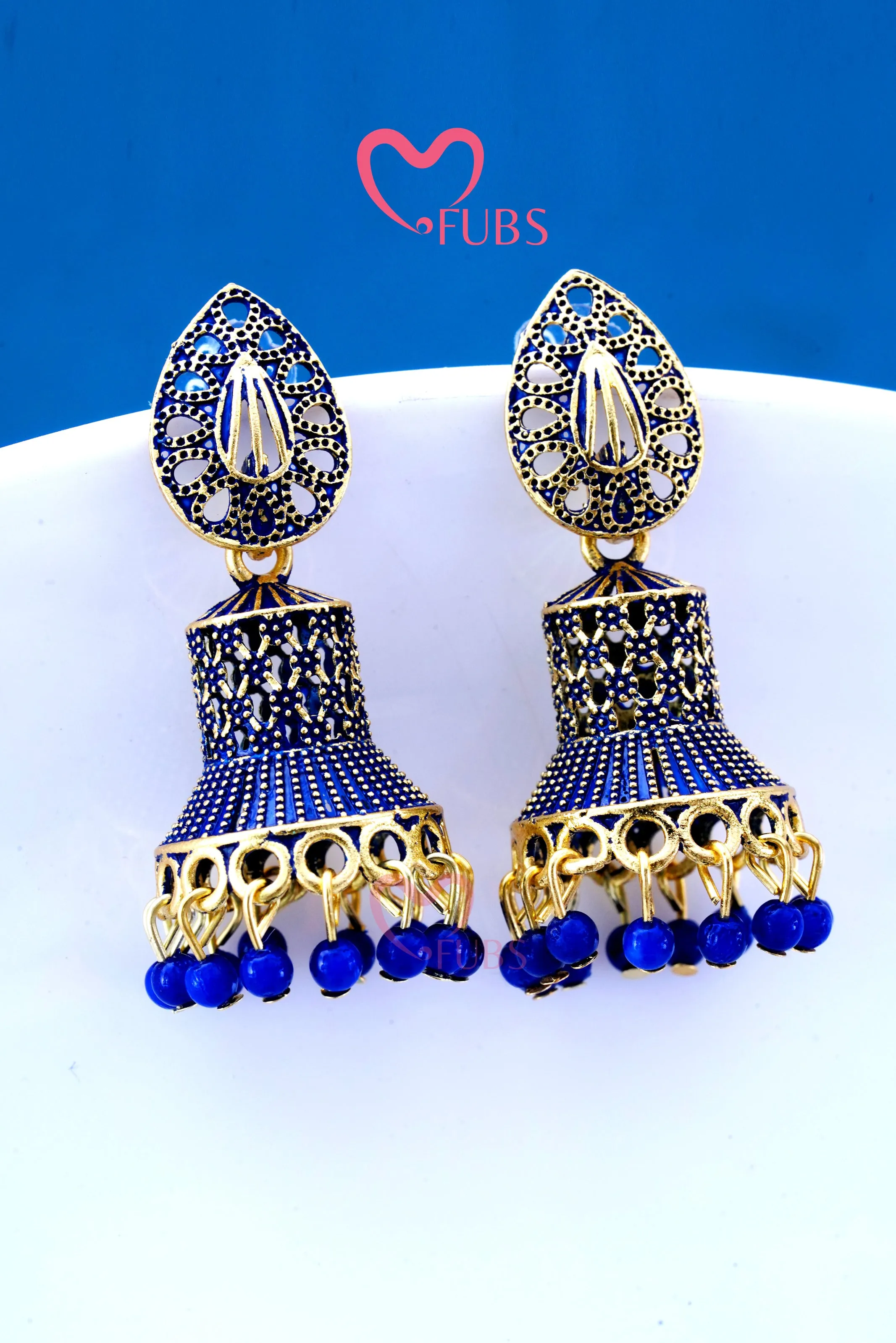 Elegant Treasure Drop Jhumkas