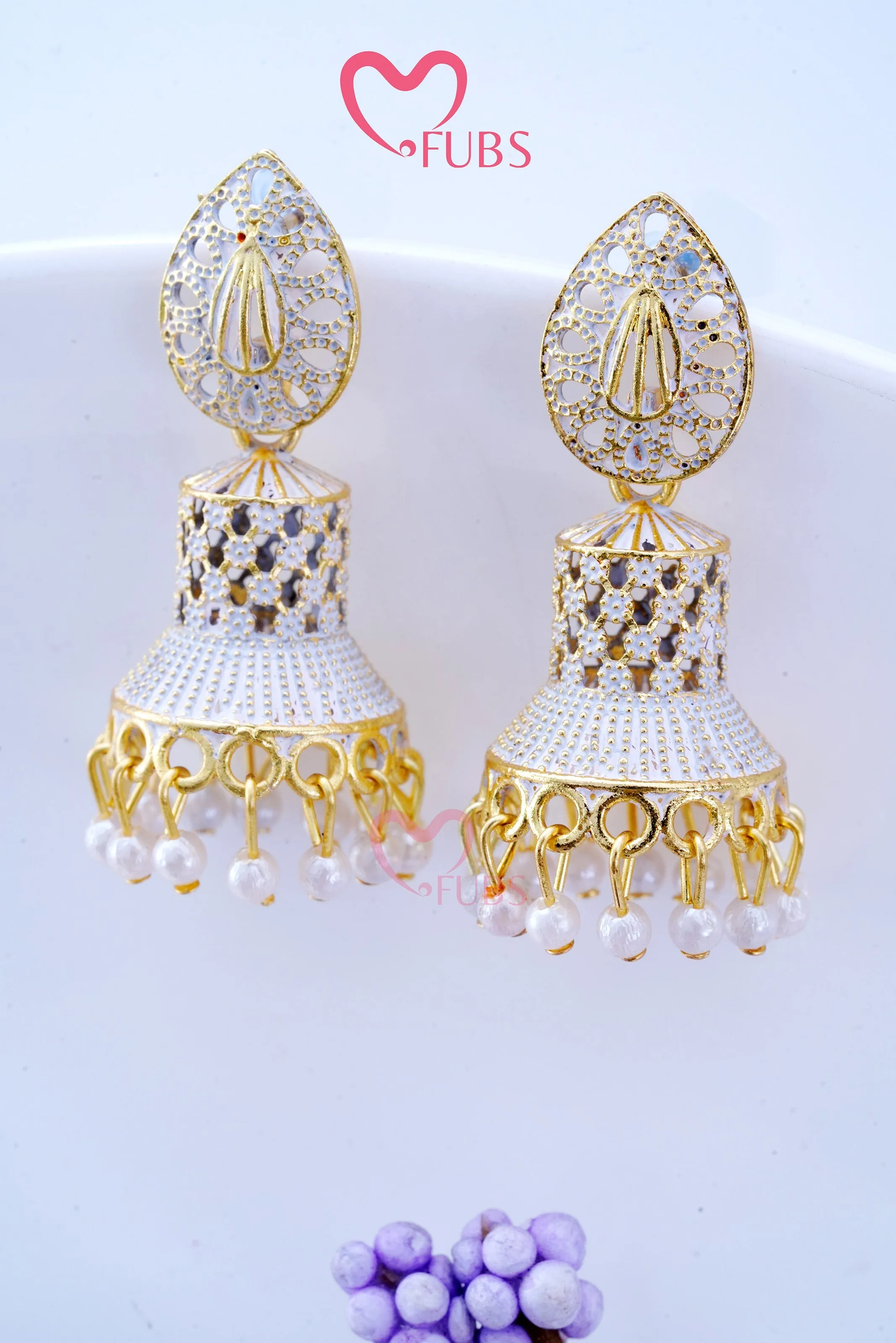 Elegant Treasure Drop Jhumkas