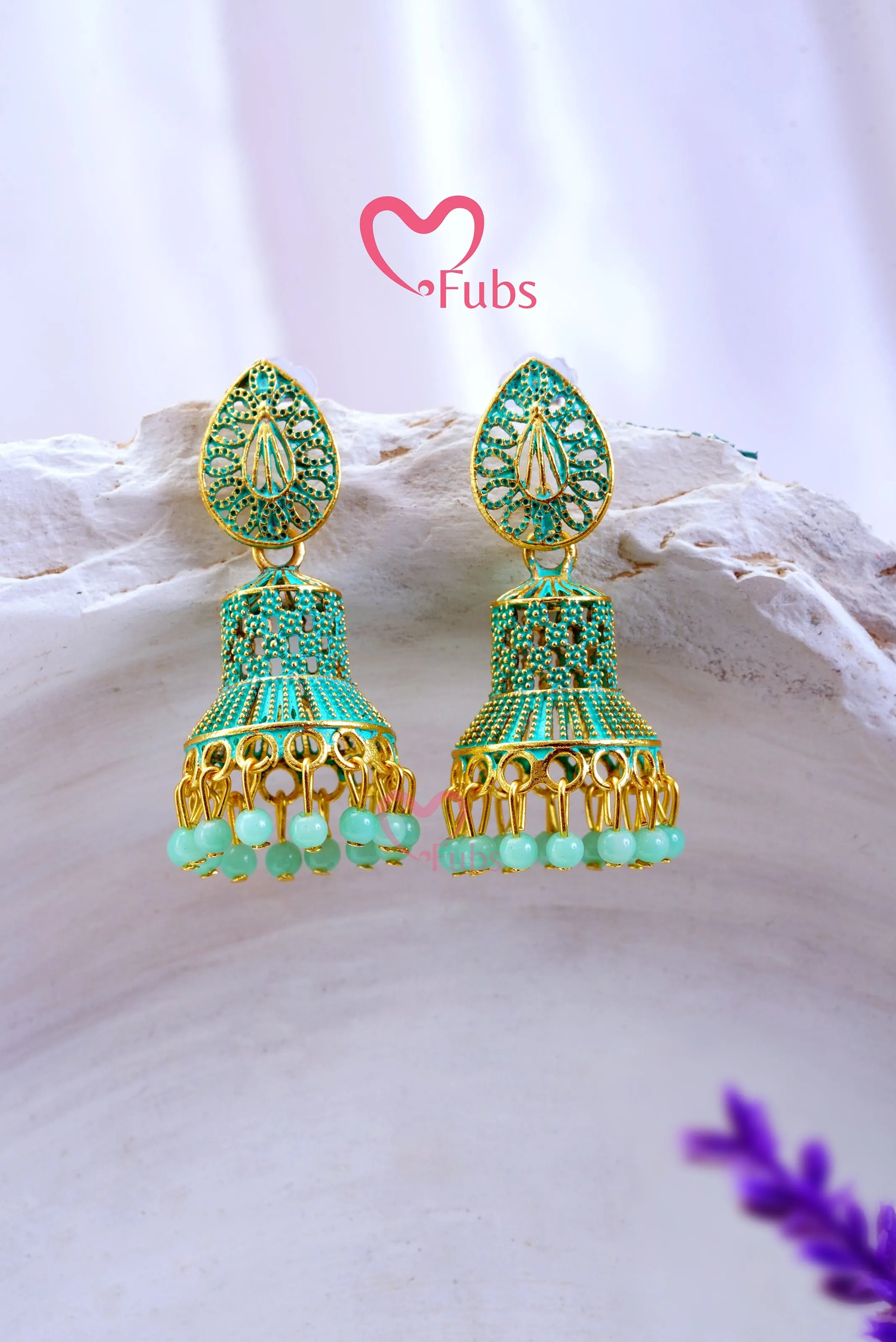 Elegant Treasure Drop Jhumkas