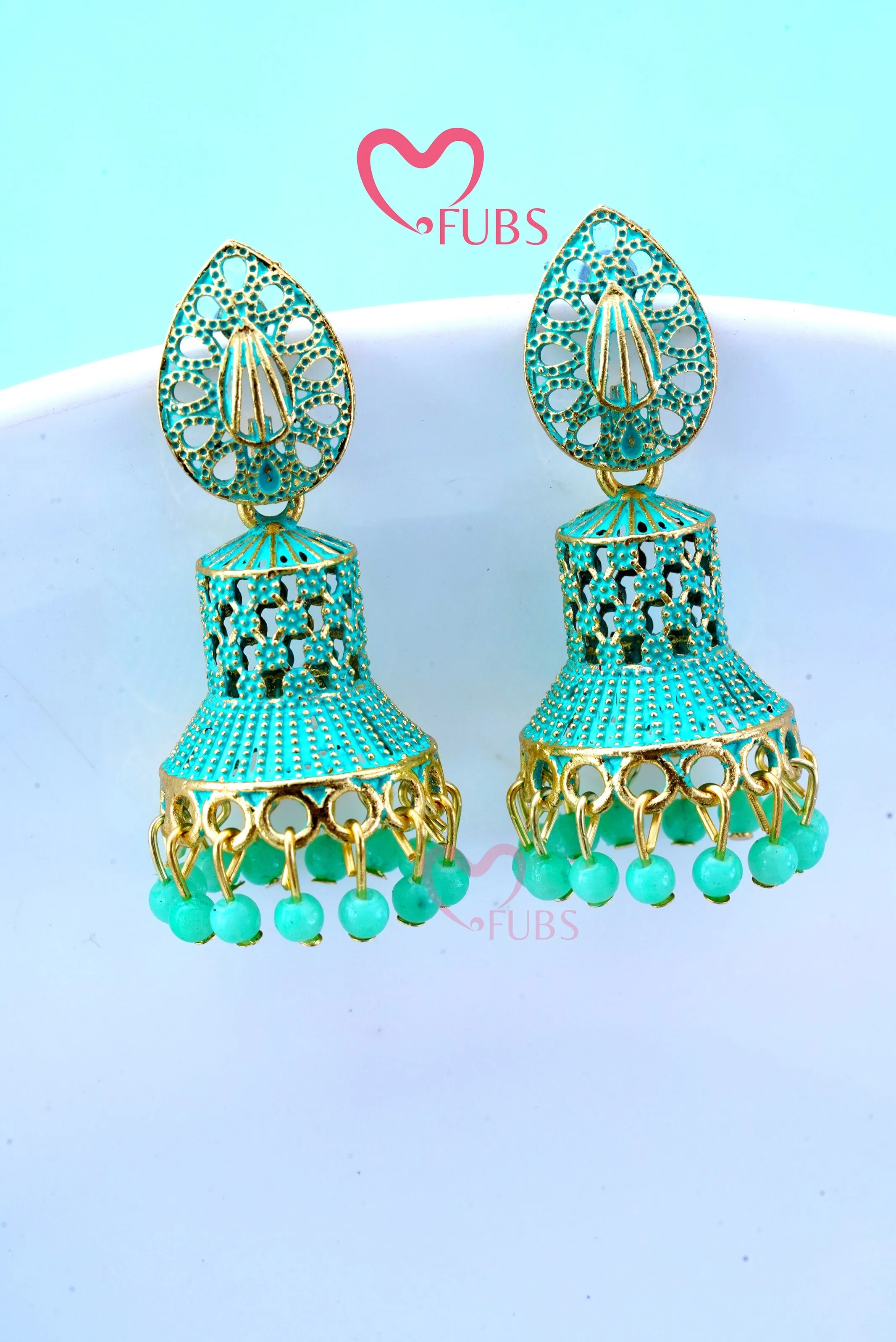 Elegant Treasure Drop Jhumkas