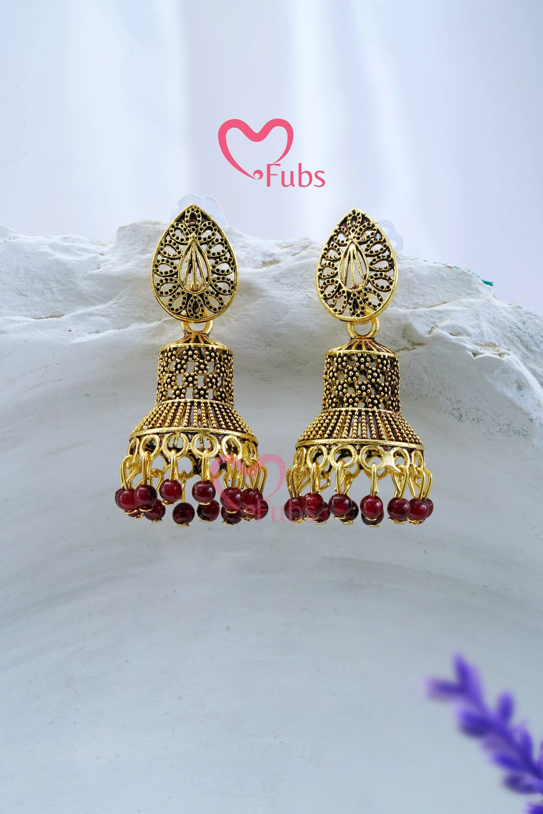 Elegant Treasure Drop Jhumkas