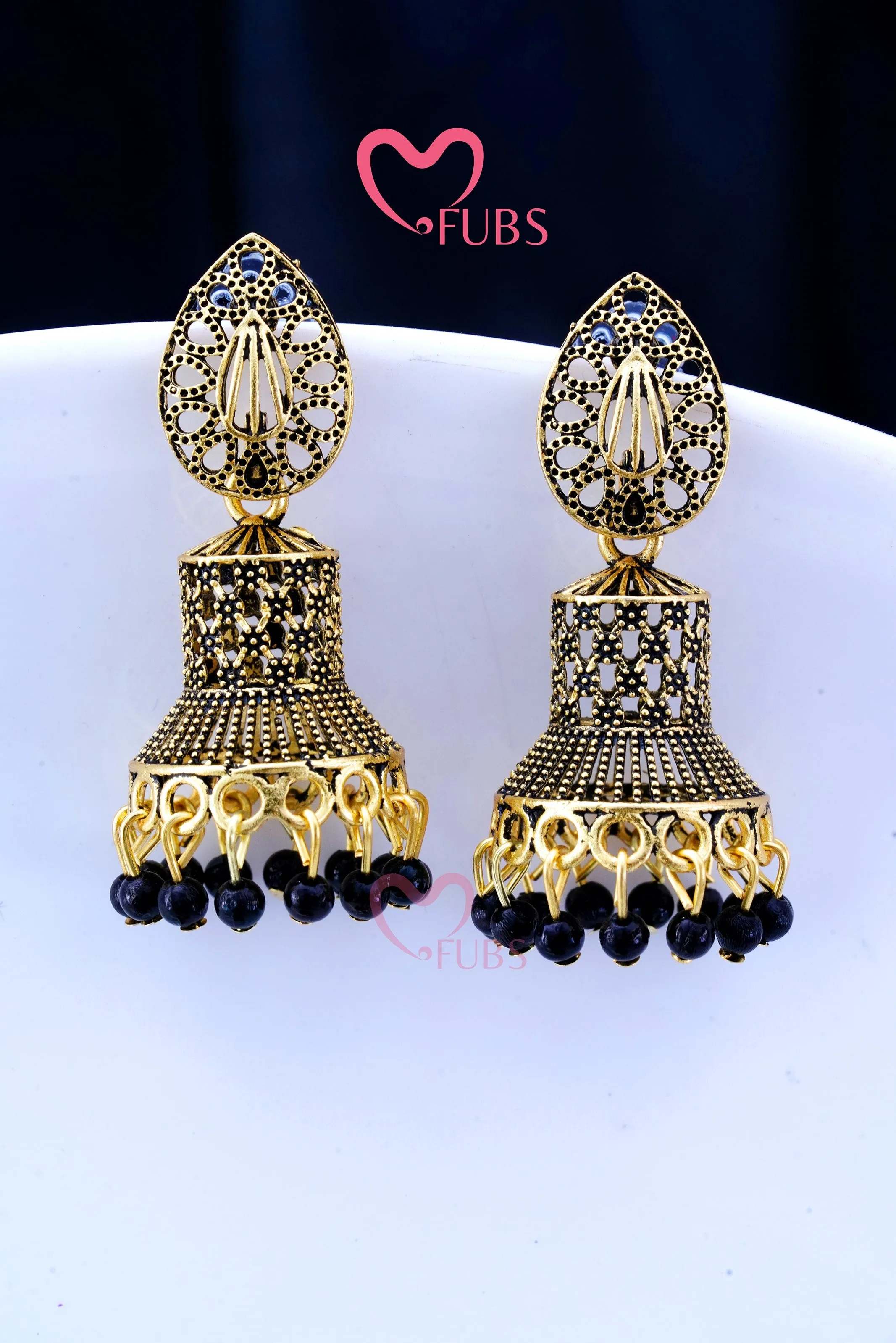 Elegant Treasure Drop Jhumkas