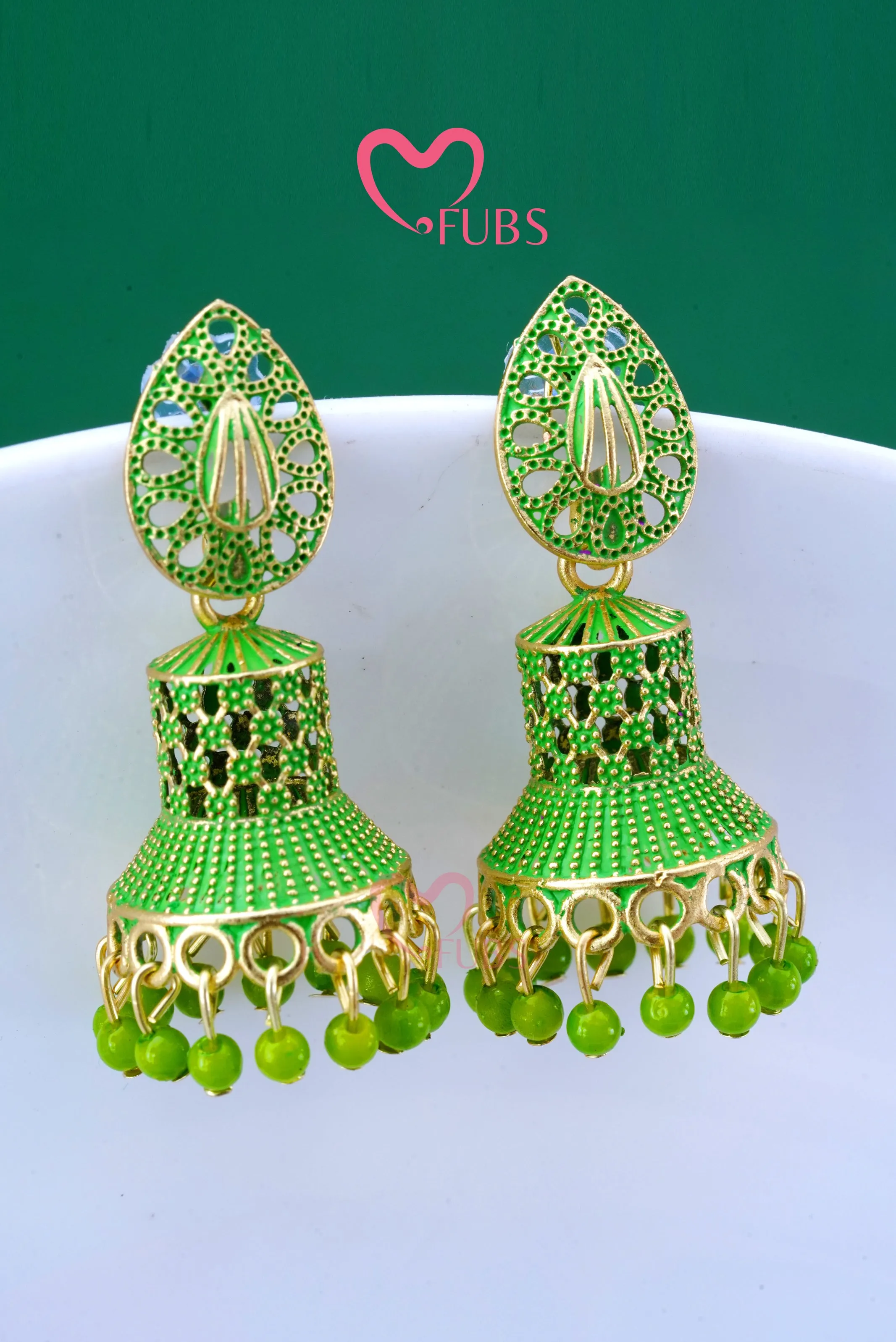 Elegant Treasure Drop Jhumkas