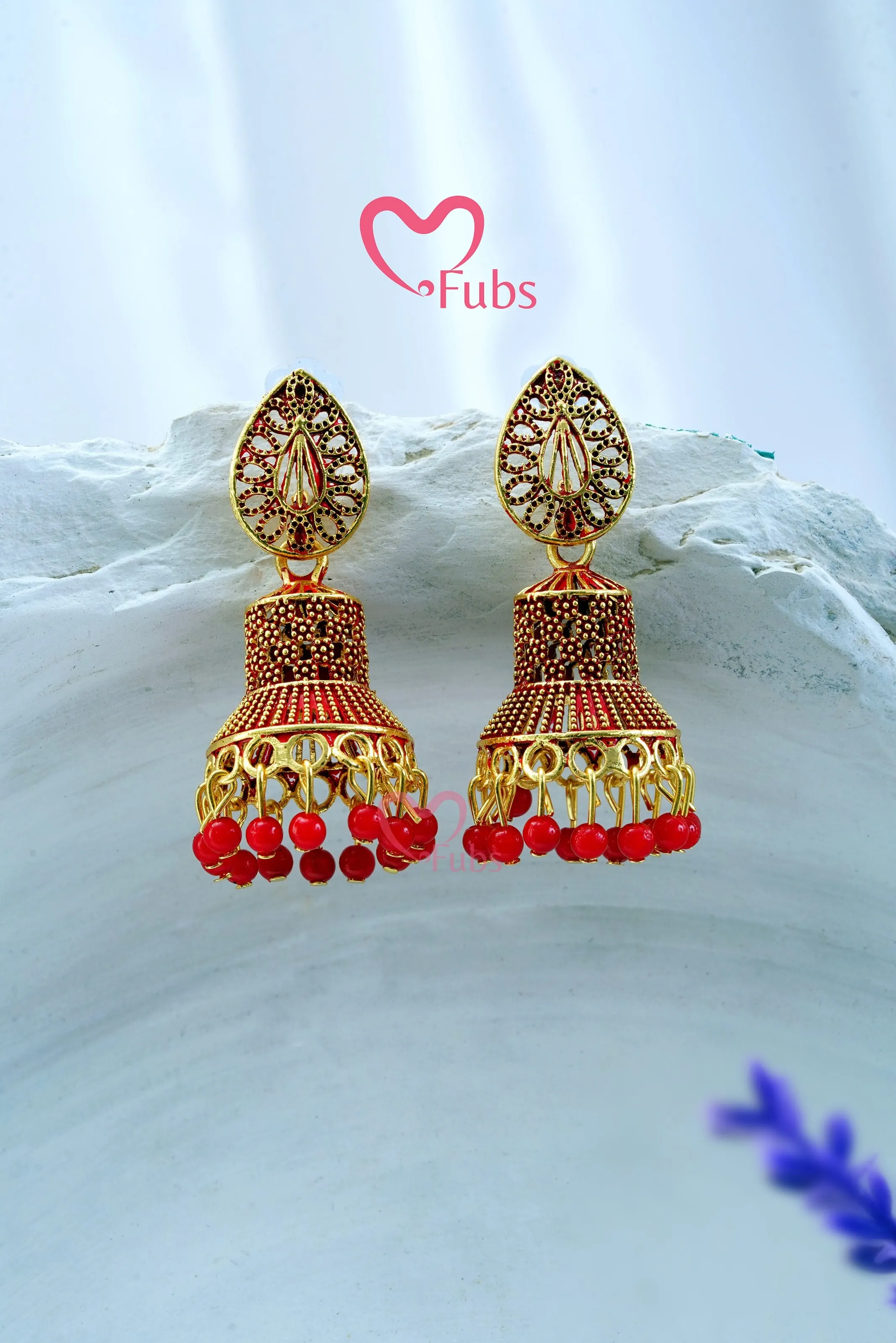 Elegant Treasure Drop Jhumkas