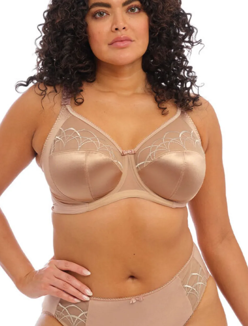 Elomi Cate Underwire Full Cup Banded Bra, Hazel | Hazel Elomi Cate Bras