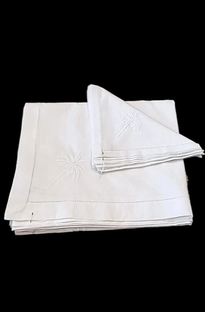 EMC Embroidered Tablecloth (Seats 6) - 2 Designs