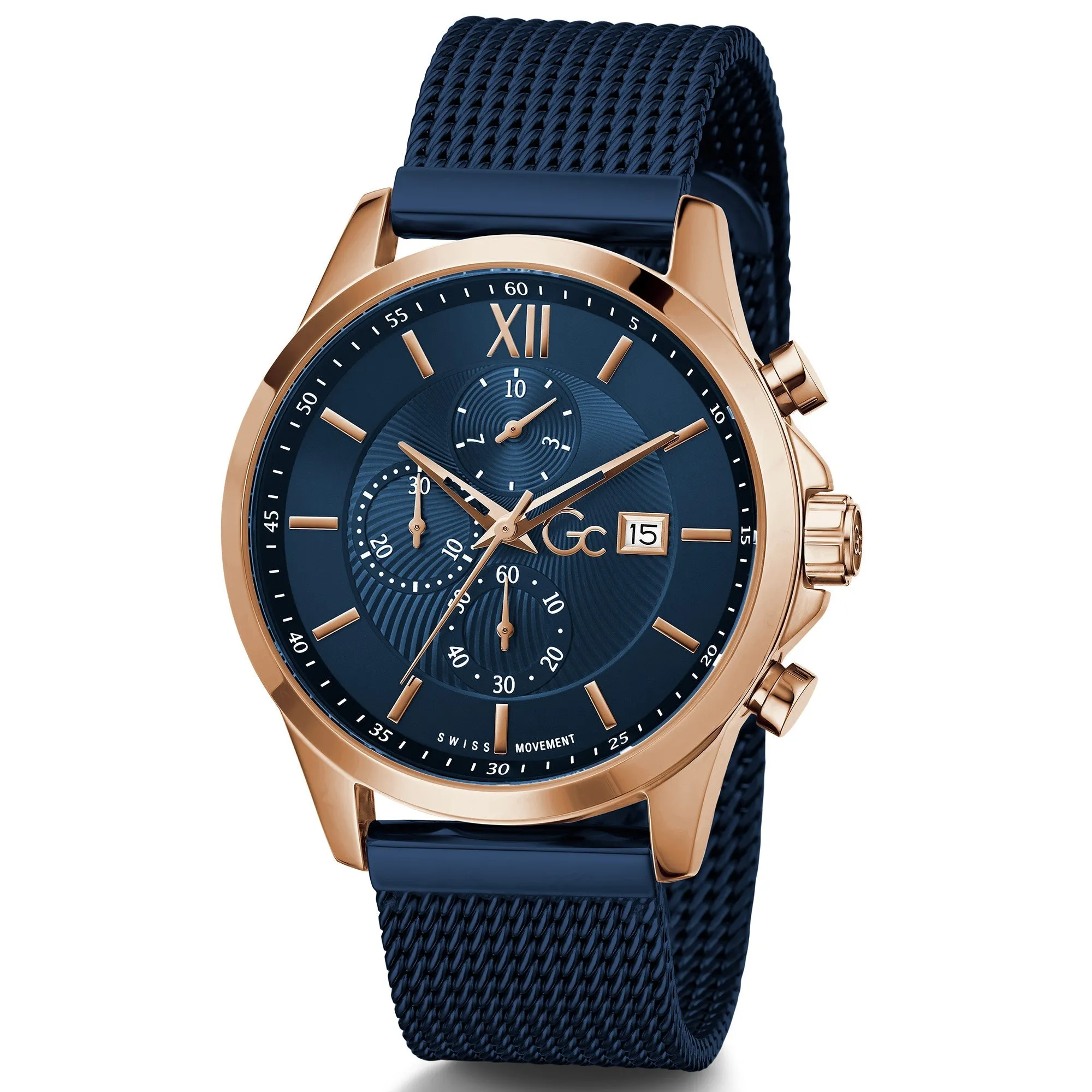 GC Executive Men's Blue Watch Y27003G7MF