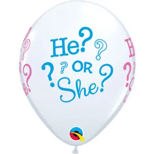 He? or She? Balloons