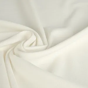 Ivory Stretchy Crepe 5312