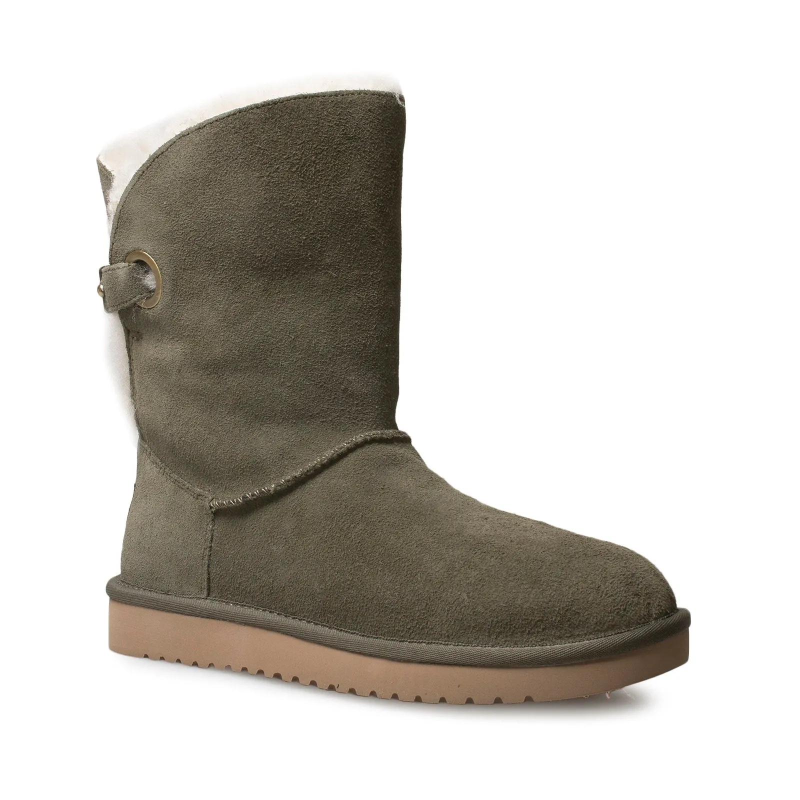 Koolaburra By UGG Remley Short Dusty Olive Boot's - Womens