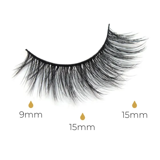 LA - Faux Mink Lashes *Clear or Black Lash Bond Liner SOLD SEPARATELY*