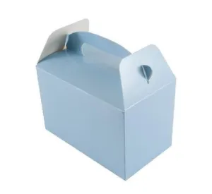 Light Blue Party Boxes x 6