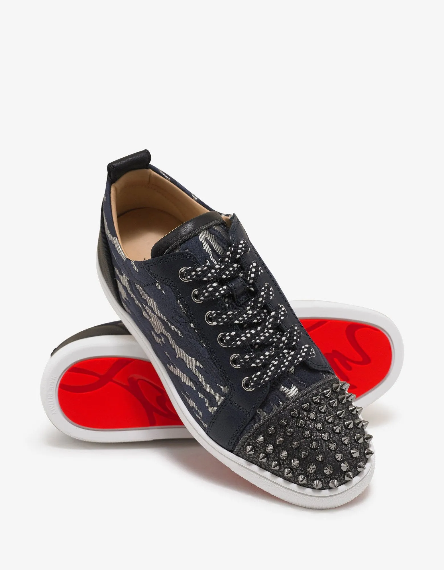 Louis Junior Spikes Orlato Jacquard Camouloubi Trainers -