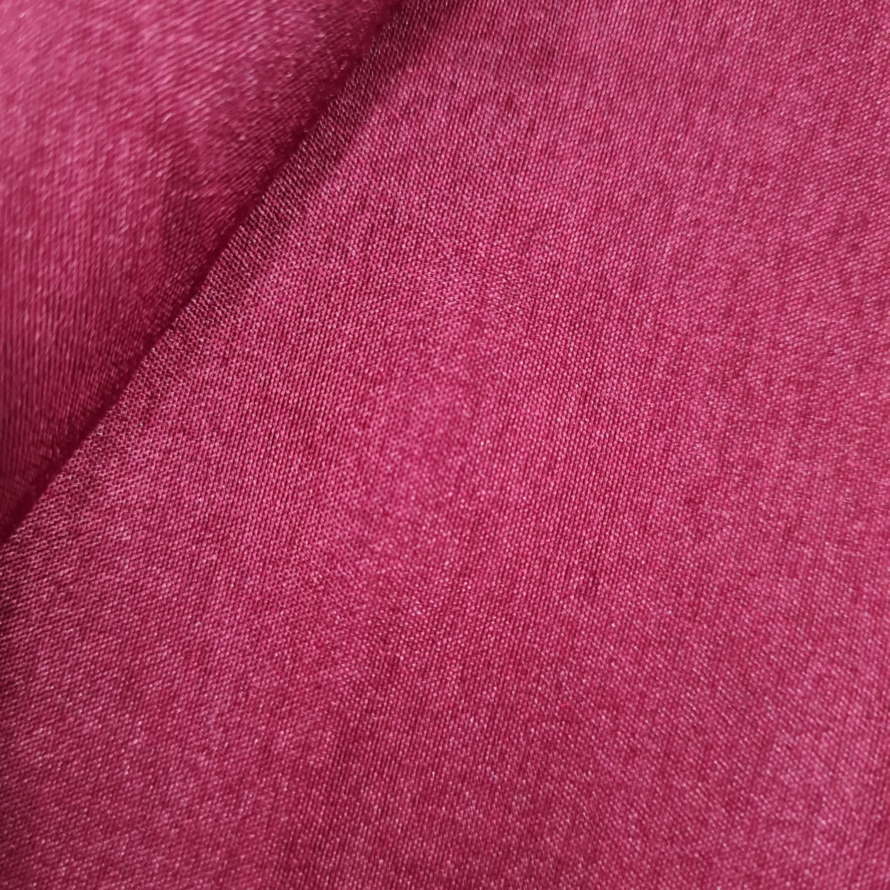 Maroon Solid Russian Silk Fabric 17929