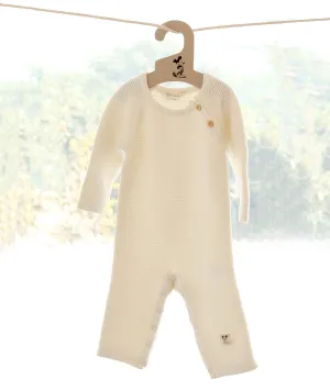 Mickey Mouse Romper for Newborn Babies in Ivory color