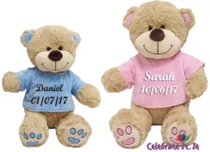 Personalised Embroidered Teddy Bear