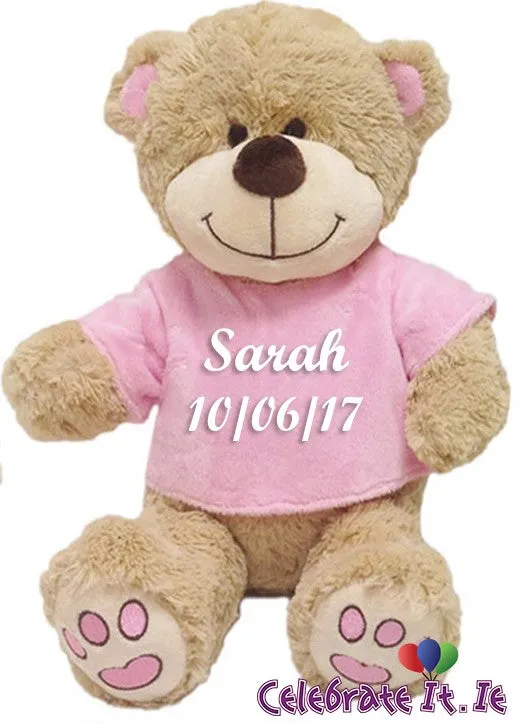 Personalised Embroidered Teddy Bear