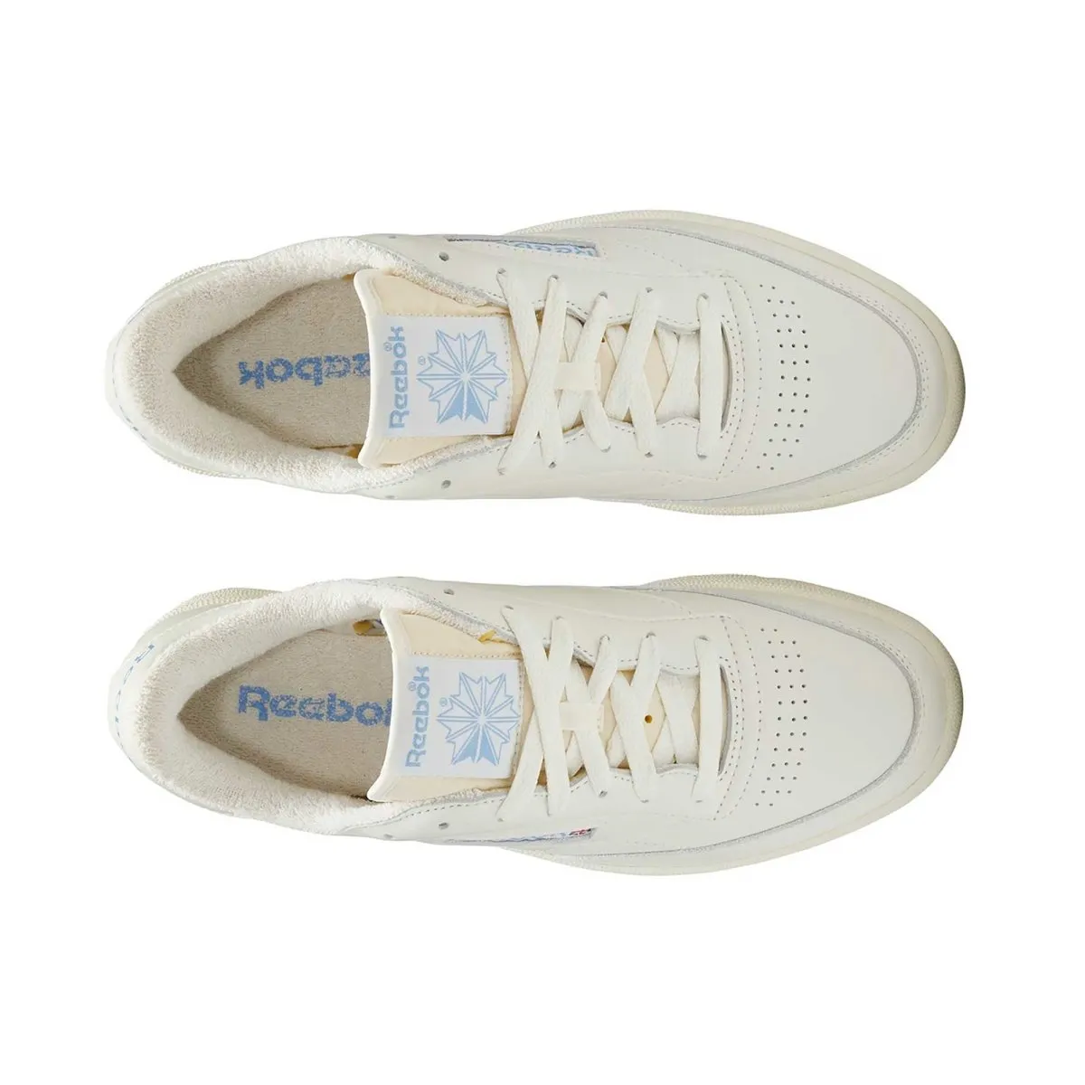 Reebok Men's Club C 85 Chalk/Alabaster/Blue