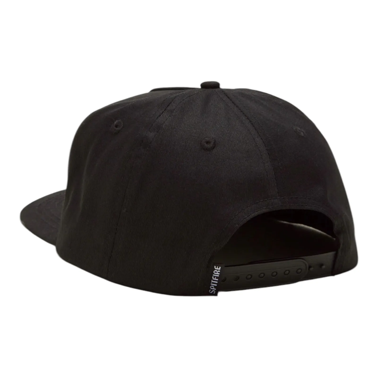 Spitfire Bighead Adjustable Snapback Hat Black/Black