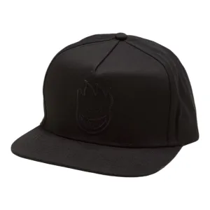 Spitfire Bighead Adjustable Snapback Hat Black/Black