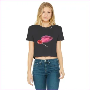 Sweet Clothing Sweet Clothing Cropped Raw Edge T-Shirt