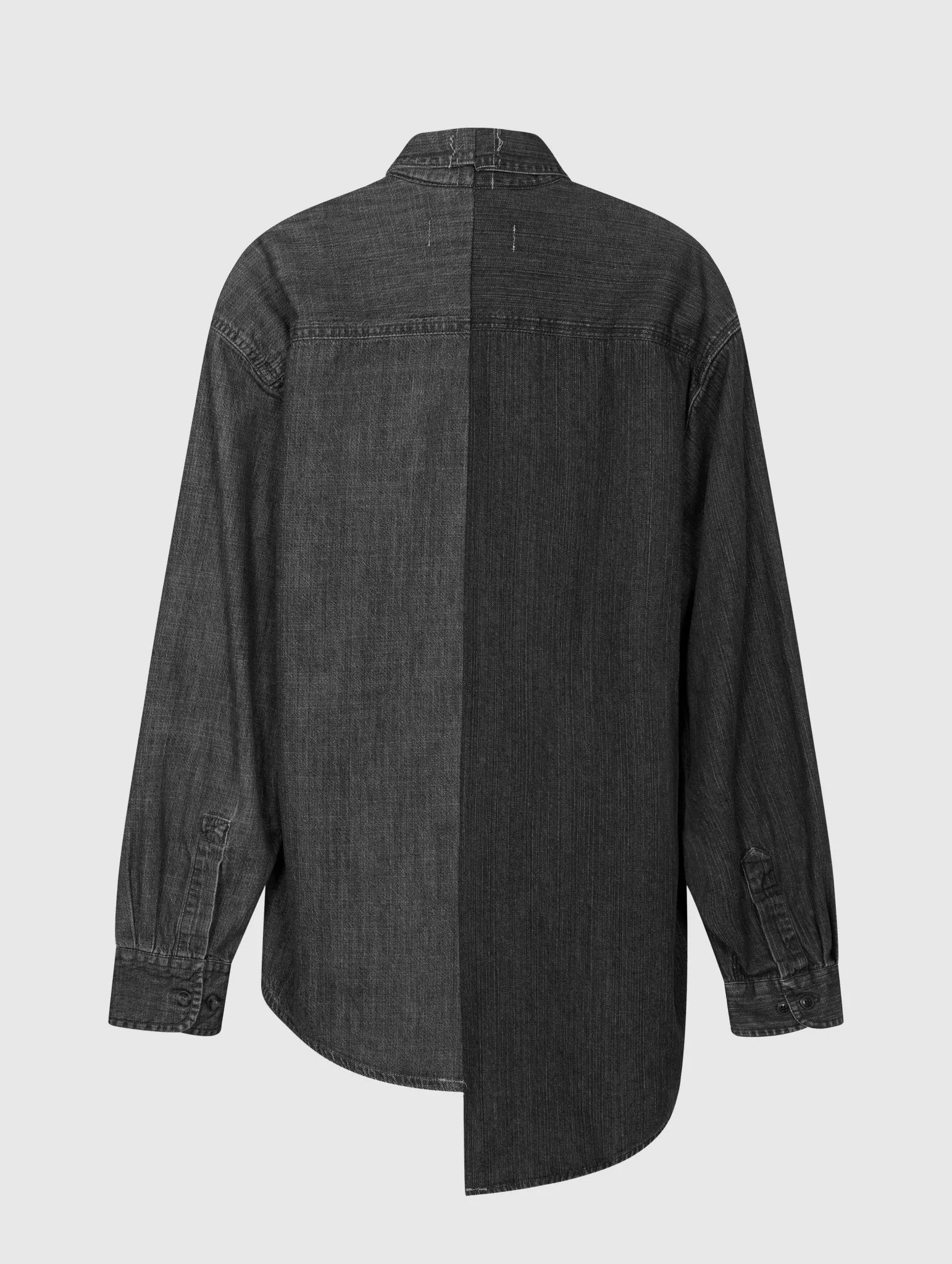 The Charcoal Grey Denim Shirt