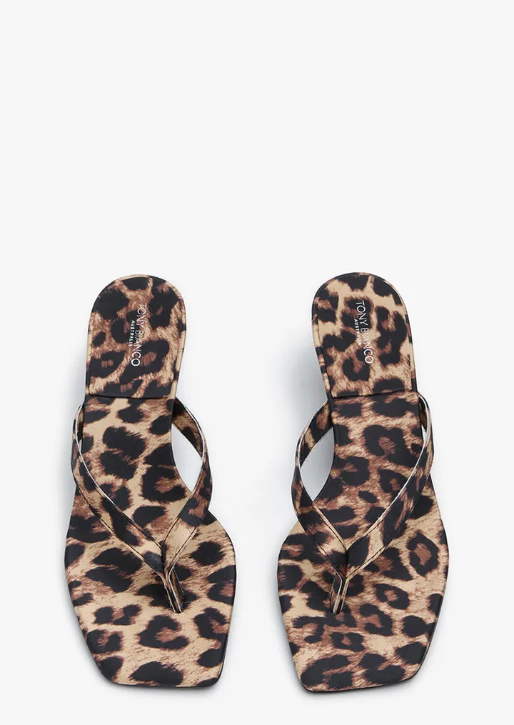 Topaz Leopard Satin