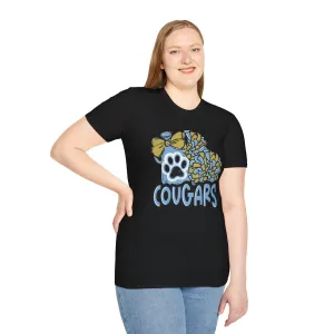 Unisex Softstyle T-Shirt - Cougars Cheer