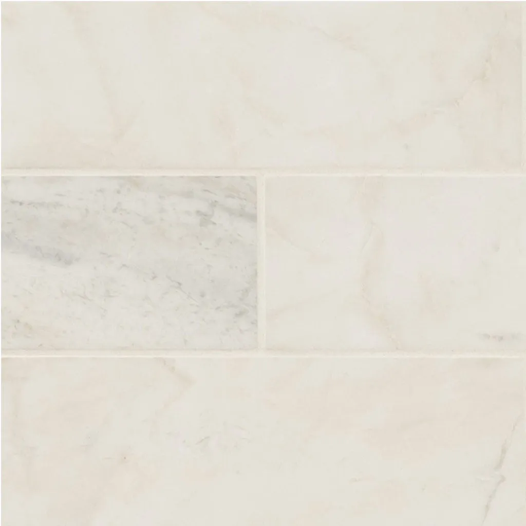 Venato White, 4" x 12" - Stone Tile