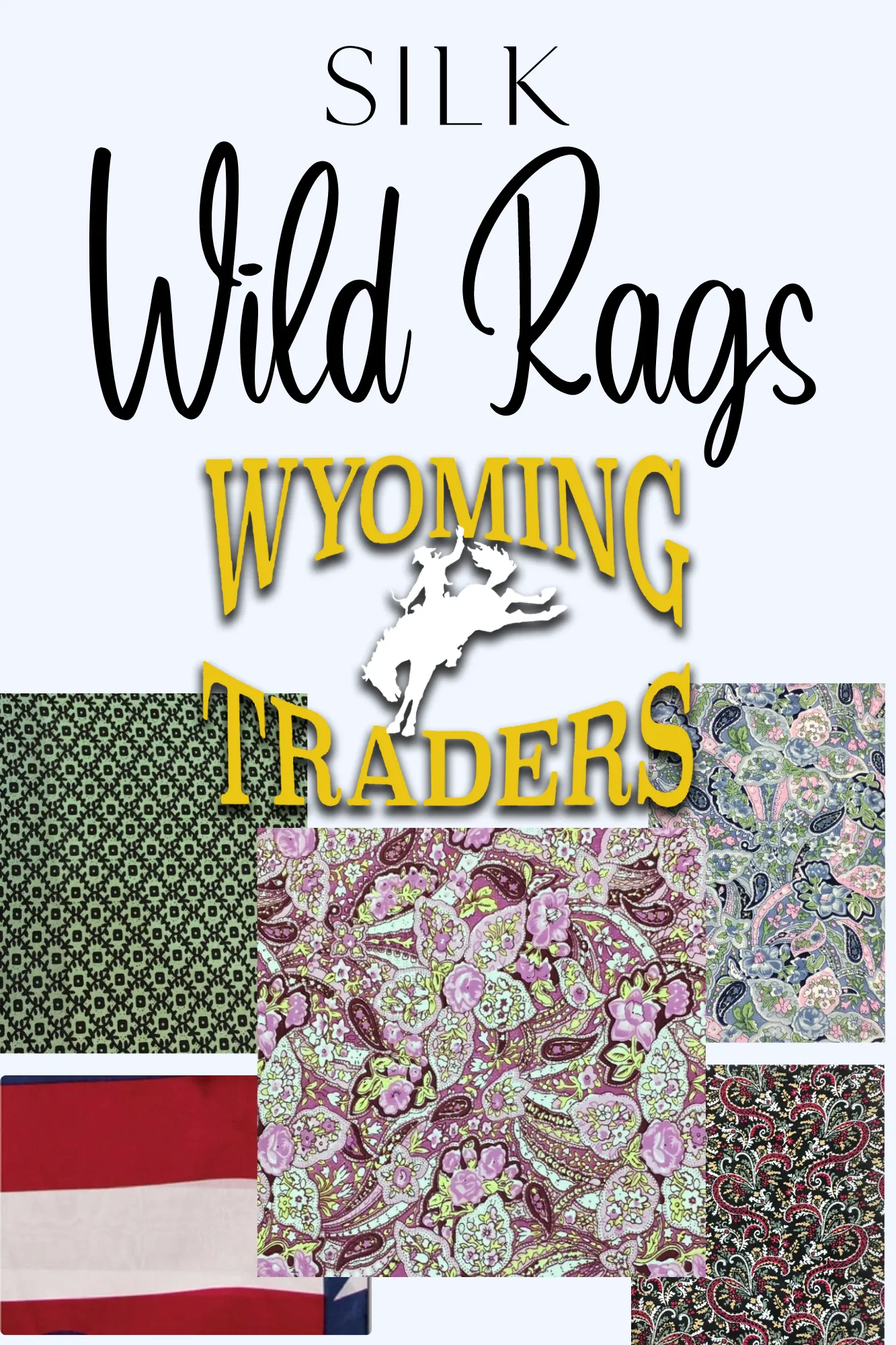 Wyoming Traders Frontier Silk Wild Rag